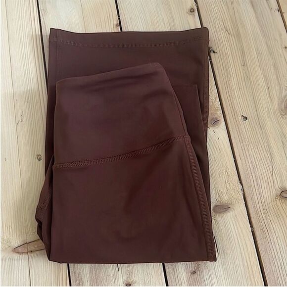 Madewell Flex Fare Leggings - Forage Brown Color - Athletic Pants - Picture 3 of 5